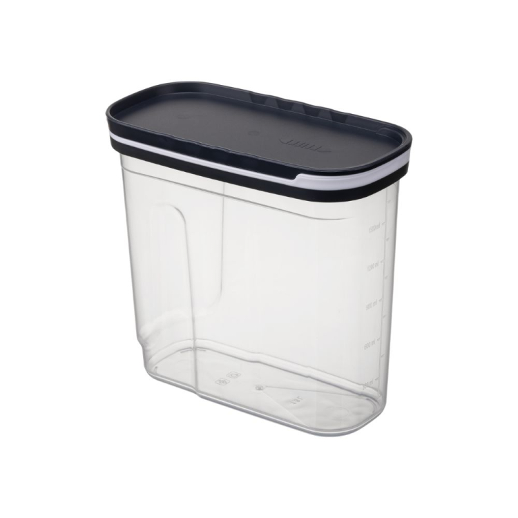 Pojemnik na artykuły sypkie 1,8L szary